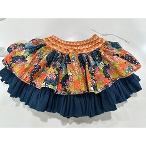 Persnickety Ruffle Skirt Girls Size 18 Months‎ Floral Colorful Layered Cute